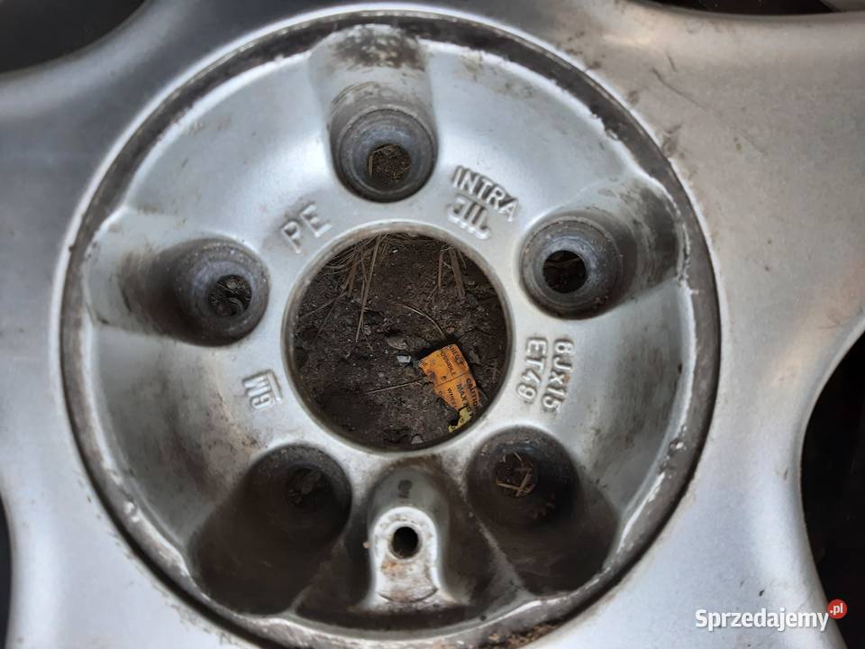 Opel Astra Meriva Zafira Felgi INTRA aluminiowe Średnica 15" Ksawerów sprzedam