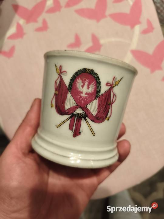Porcelanowy kubek patriotyczny Tłuszcz