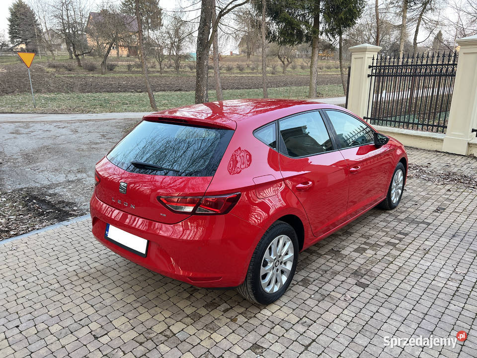 Seat Leon III 16 TDI 105 Hatchback 5D Czerwony 105KM Nowa Słupia