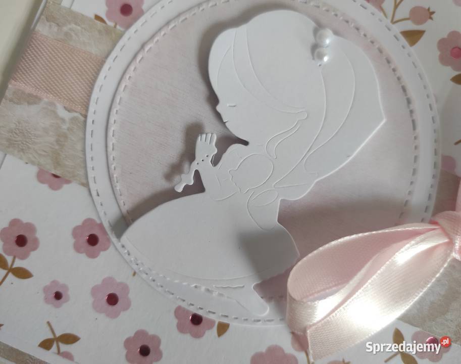 Kartka ręcznie z okazji Pierwszej Komunii Łódź sprzedam