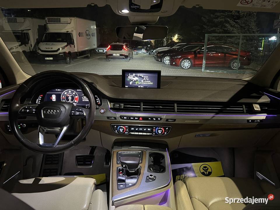 Audi SQ7 2017 nieuszkodzony Warszawa