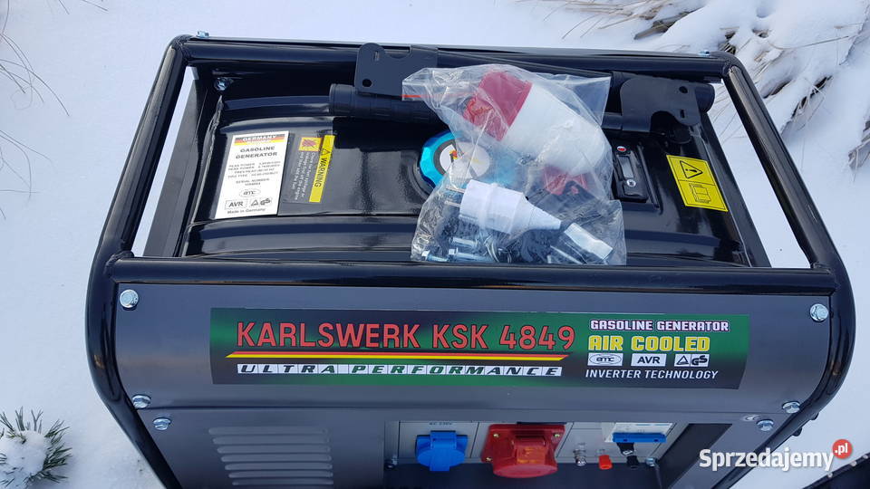 Agregat prądotwórczy KARLSWERK KSK 4849 Zakopane sprzedam