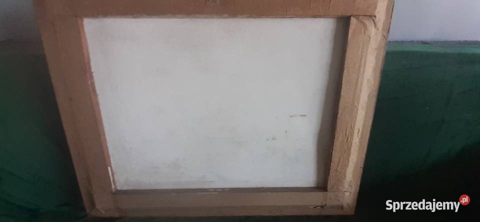 Obraz akwarela zlota rama łódzkie Łódź