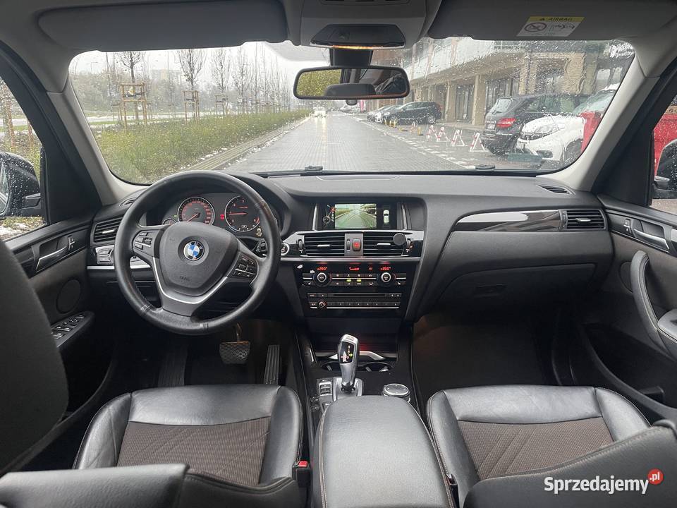 BMW X3 F25 2016 XLINE SERWIS ASO mazowieckie Ostrołęka