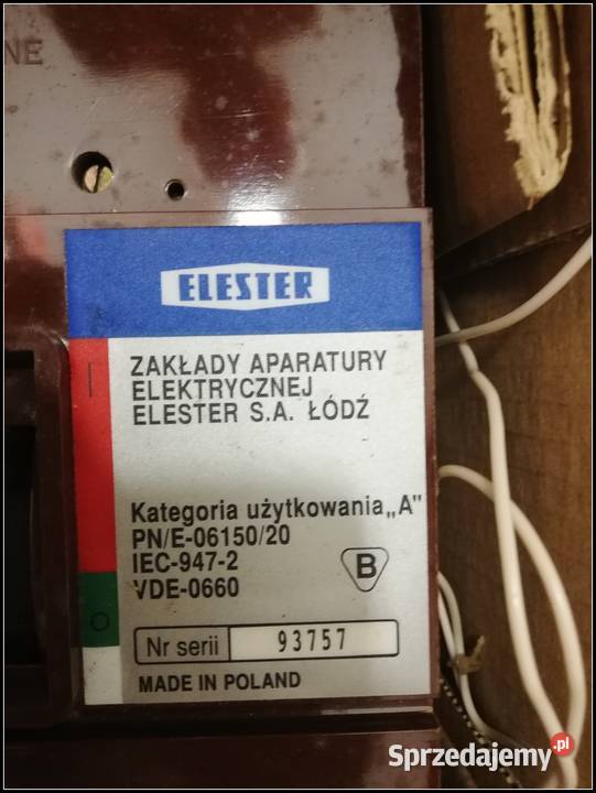 Wyłącznik LA 175A Elester Dąbrowa Górnicza