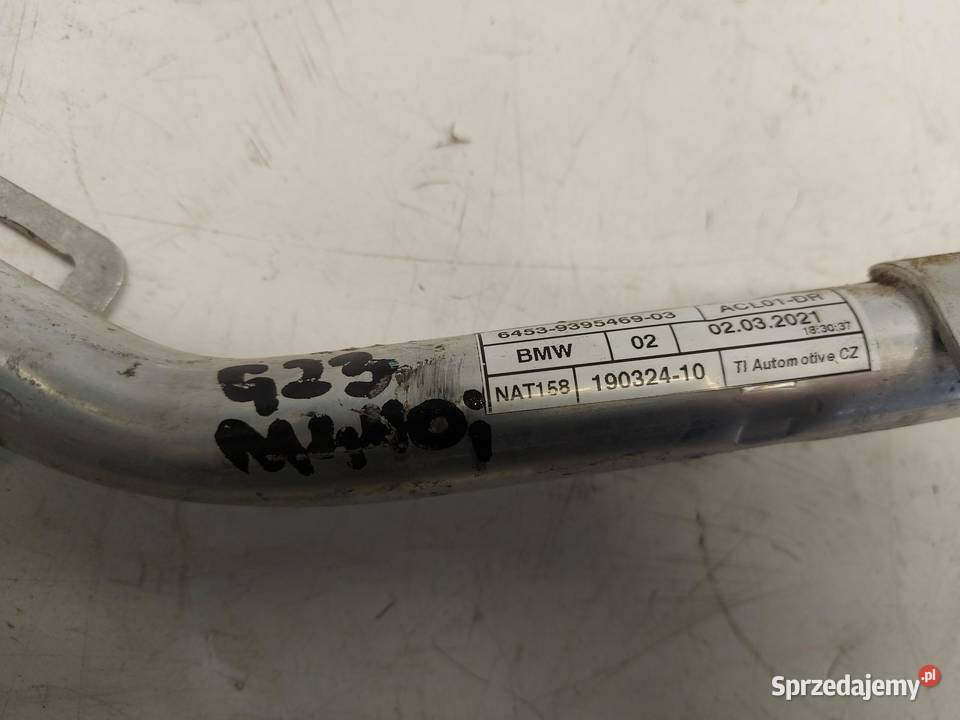 BMW G23 G22 M440i Cabrio Przewód rura osobowe Przewody klimatyzacji Klimatyzacja dolnośląskie