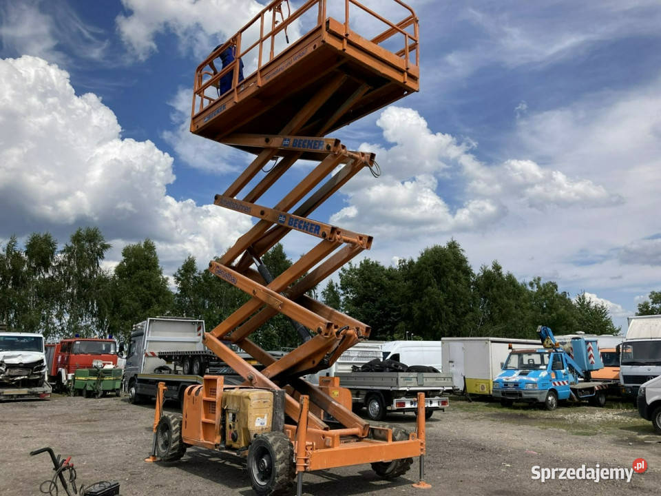 Inna inny Podnośnik nożycowy Haulotte H15SDX 4x4 niebieski Syców