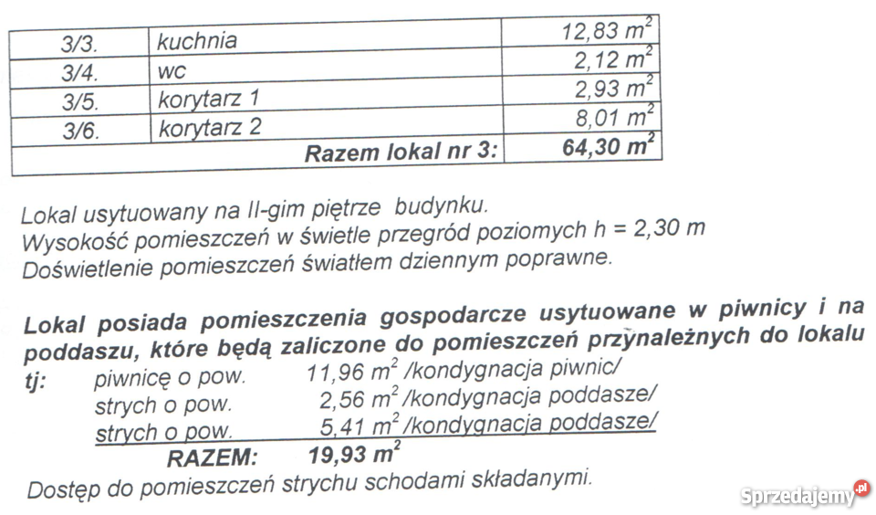 Brzeg mieszkanie 643 mkw Brzeg opolski 49300 sprzedam
