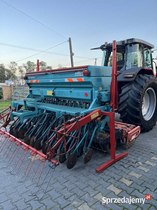 Siewnik Sulky i brona aktywna Maschio Zbuczyn sprzedam
