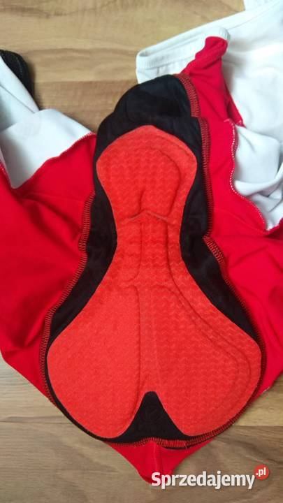 Spodenki rowerowe kolarskie sportowe M szelki Świebodzice