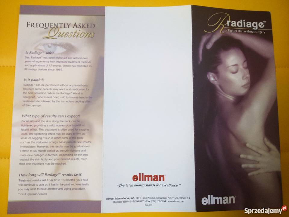 Zestaw Radiage Wyposażenie salonów Łódź