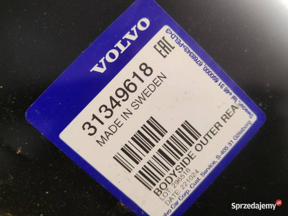 VOLVO XC70 2 II 20072016 Błotnik Tylny Prawy Tył Błotniki Pleszew