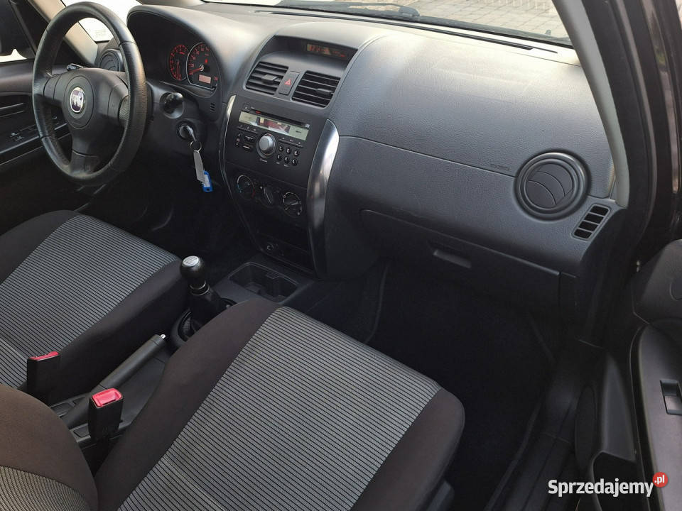 Fiat Sedici 4x4 16benz ŁADNE kurtyny powietrzne Olsztyn