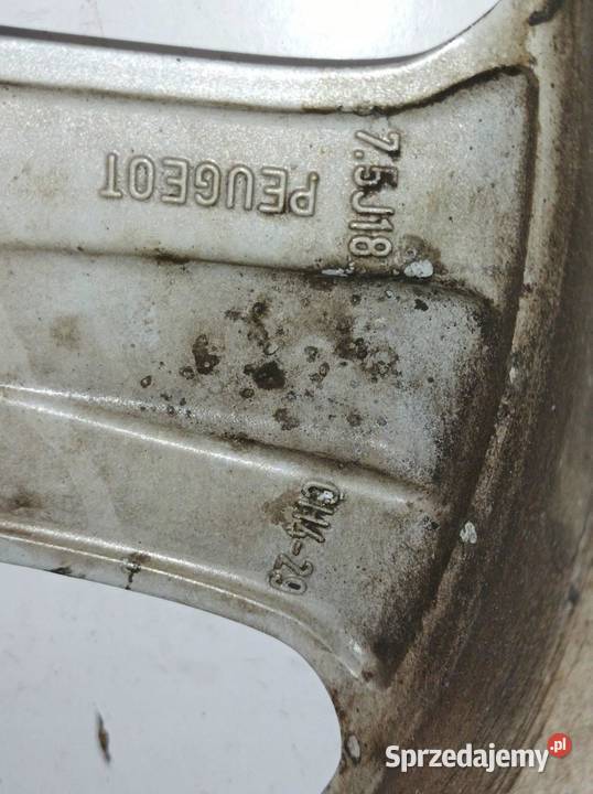 FELGA ALUMINIOWA R18 4X108 ET29 OC64 75J18 CH429