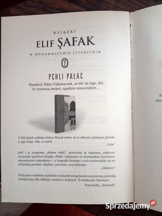 Bękart ze Stambułu Elif Safak Wrocław