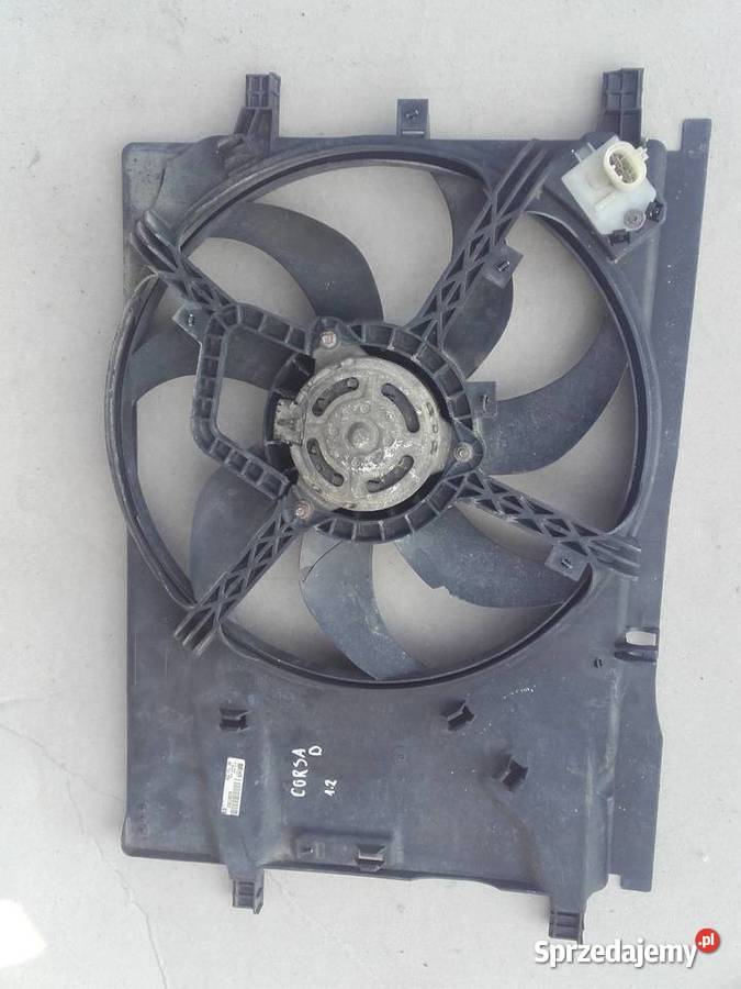 Wentylator chłodnicy Opel Corsa D osobowe Ksawerów