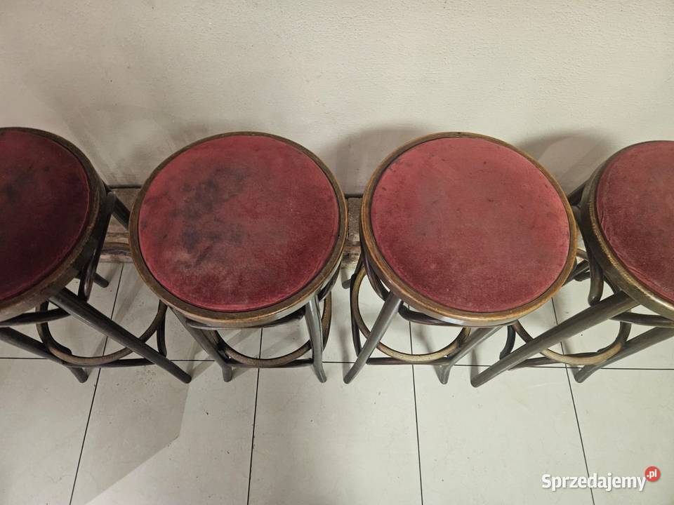 Hoker barowy THONET ORYGNALNIE GIĘTE DREWNO Pszczyna