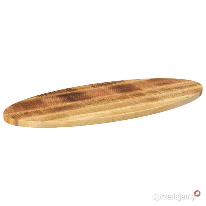 Blat stołu 140x50x25 owalny lite drewno mango Blaty mazowieckie sprzedam