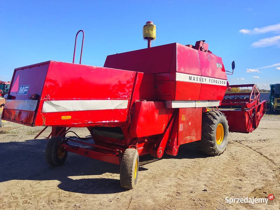 Kombajn Massey Ferguson 506 w oryginale heder 3m Massey Ferguson sprzedam