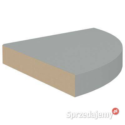 vidaXL Narożna półka ścienna szara 25x25x38 Dom i Ogród Warszawa sprzedam