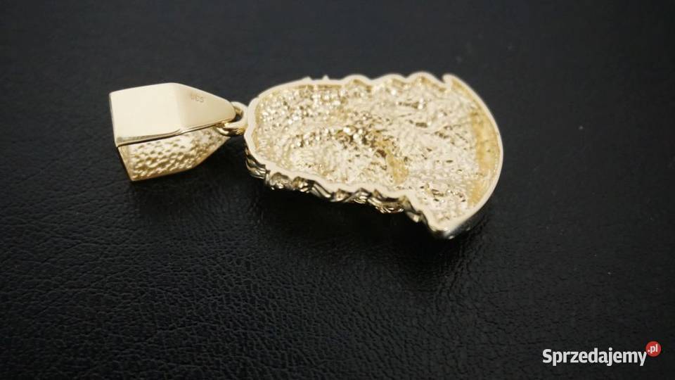 ZŁOTY WISIOREK ZAWIESZKA GŁOWA 21G mazowieckie