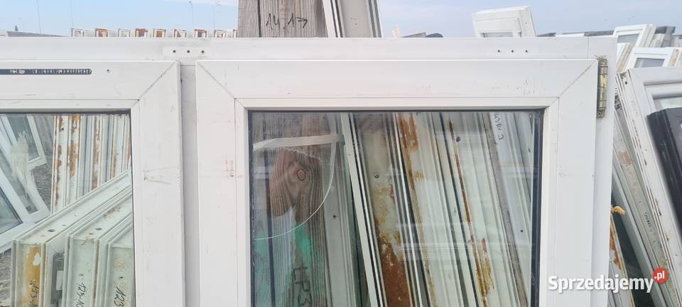 OKNA KacprzaK 130X140 OKNO Używane Plastikowe mazowieckie Siedlce