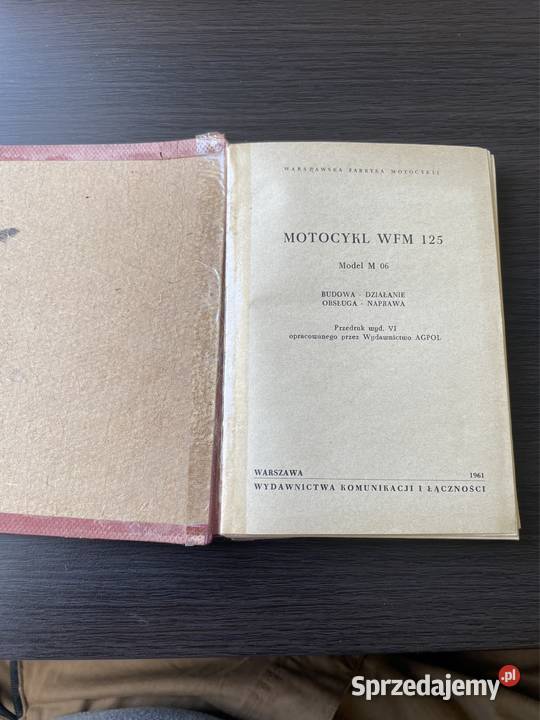 WFM M06 1961 instrukcja obsługi