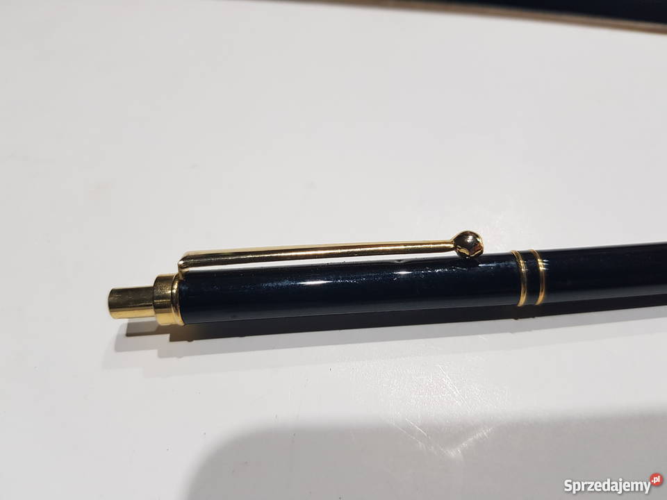 Długopis elegancki stylizowany złotoczerń Pozostałe świętokrzyskie Kielce