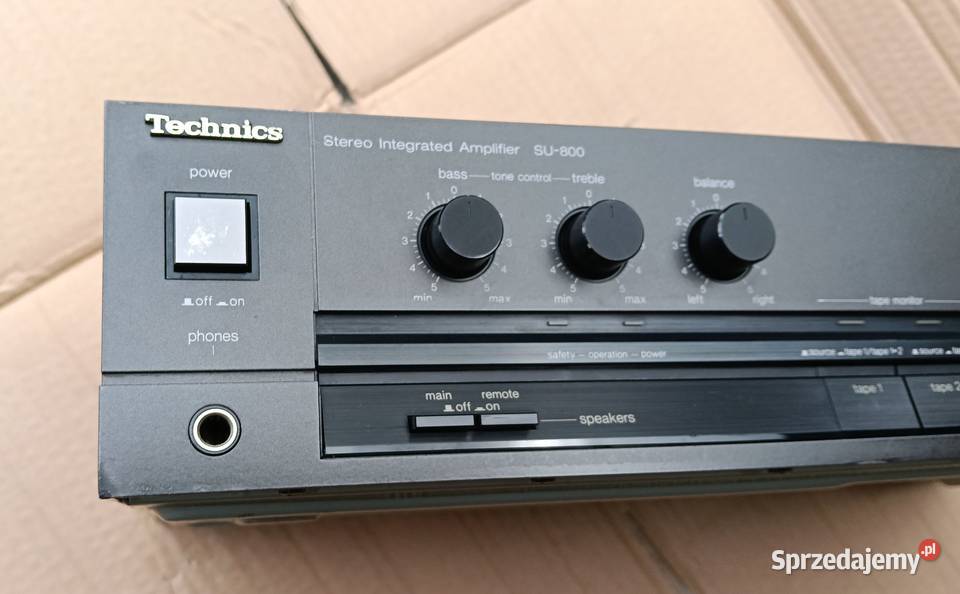 Wzmacniacz Technics SU800 mocny i sprawny Sochaczew