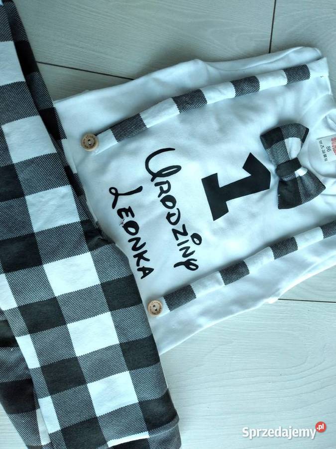 Komplet chłopca roczek korona niebieski Szamotuły
