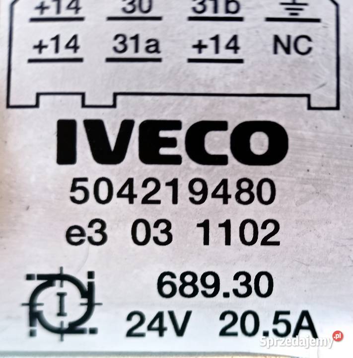 PRZETWORNICA NAPIĘCIA IVECO EUROCARGO STRALIS OE Sulechów