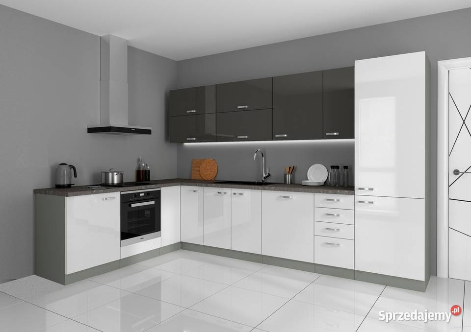 Mebleszafki kuchenne kuchnia Bianka Grey Dowolne Olsztyn sprzedam