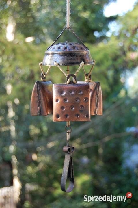 Dzwonek do bramy alpejski pasterski Szwajcaria brązowy Lublin