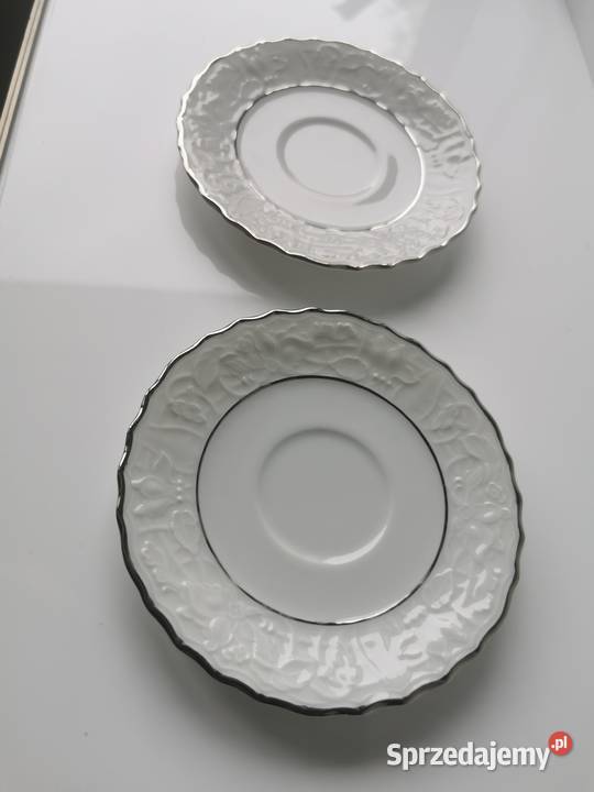 dwa spodeczki Lauretta Bavaria lubelskie Lublin