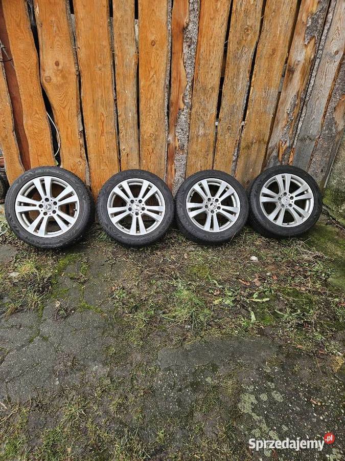 Felgi z oponami lato 2454517 5x112 Mercedes audi dolnośląskie Prochowice