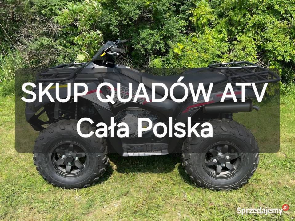 SKUP QUADÓW SPRAWNE USZKODZONE QUAD QUADY ATV Łódź