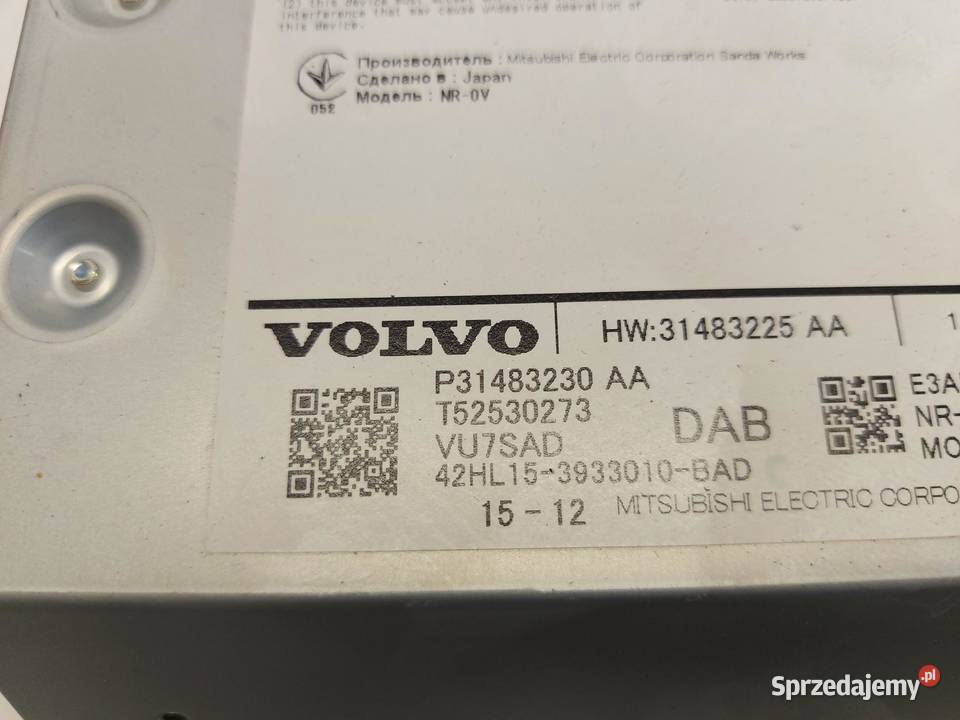 Volvo XC90 II D5 Radio nawigacja 31483230 dolnośląskie sprzedam