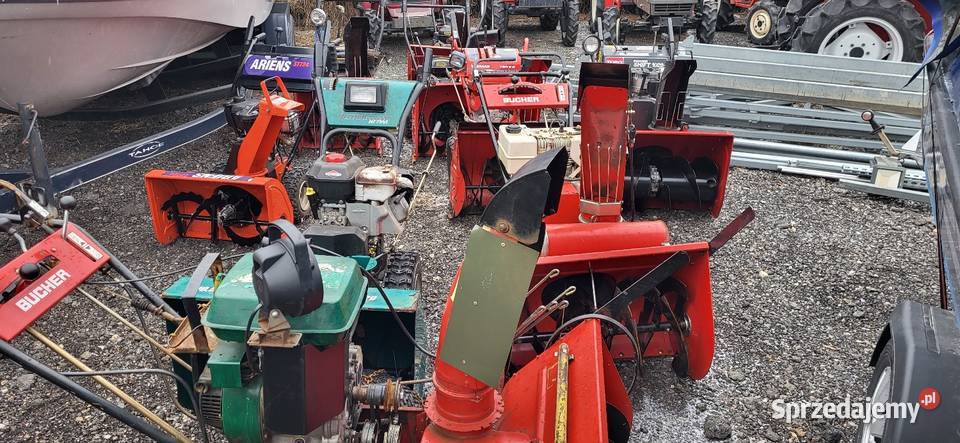 Odśnieżarka pakiet 10 sztuk dużych odśnieżarek