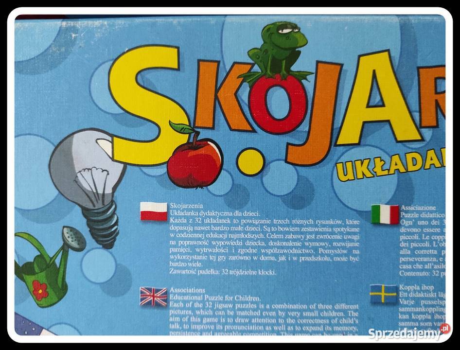 SKOJARZENIA układanka edukacyjna TREFL Płock