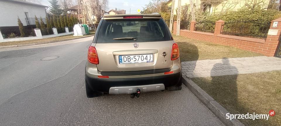 Fiat sedici 4WD multijet zamiana nieuszkodzony Paczków