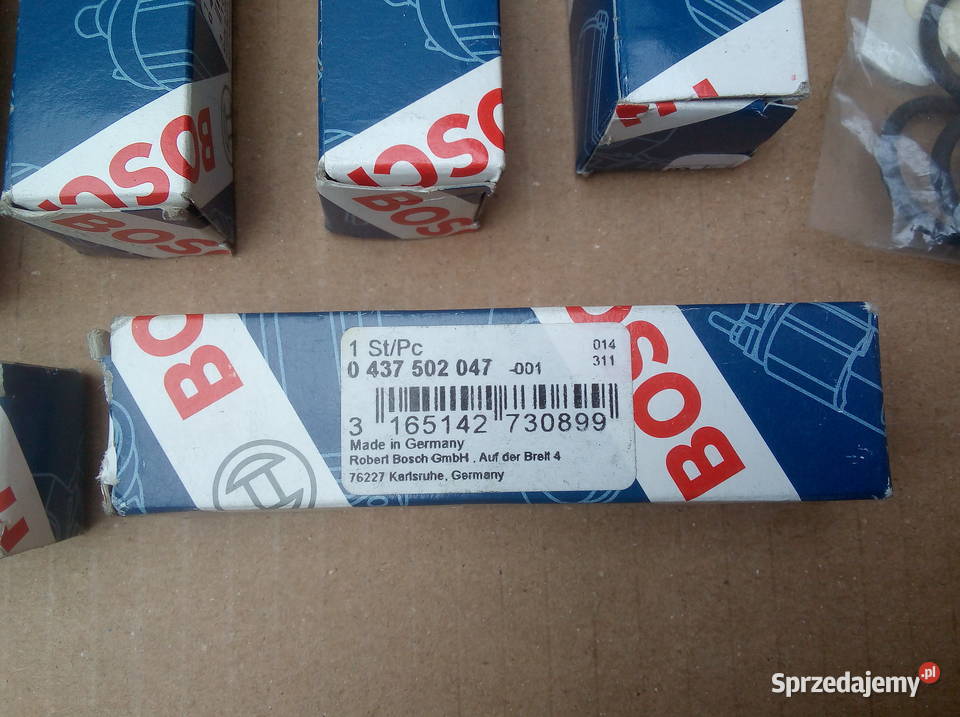 Wtryski benzynowe 0437502047 Bosch Mercedes i Ostrów Wielkopolski