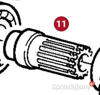 Fendt Favorit 514 Wał Napędu Pompy CZĘŚCI Jastrzębniki