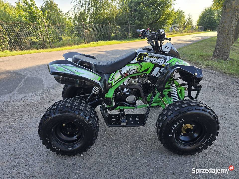 Quad Apollo Avenger 125cc Duża rama z wstecznym łańcuch