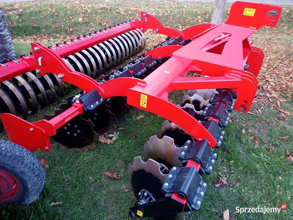 Brona talerzowa 3m poszerzana nieuszkodzony Żelechów