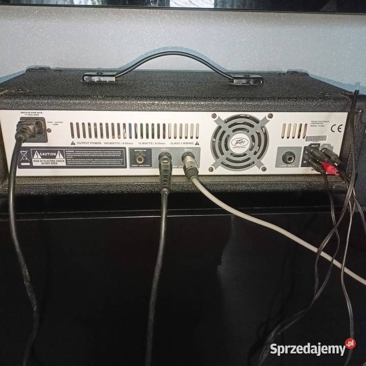 PEVEY ZESTAW NAGŁOŚNIENIE PASYWNE 100 w kolumny podkarpackie Ropczyce