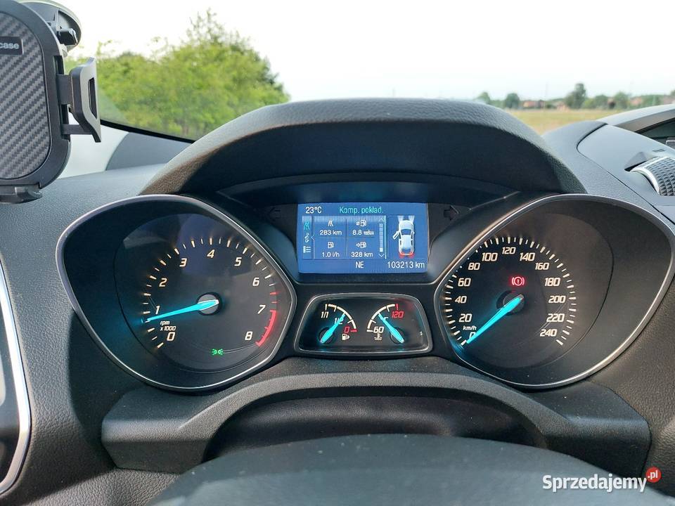 Ford Kuga Mk2 2014 15 150 bogata wersja światła LED Leszno sprzedam