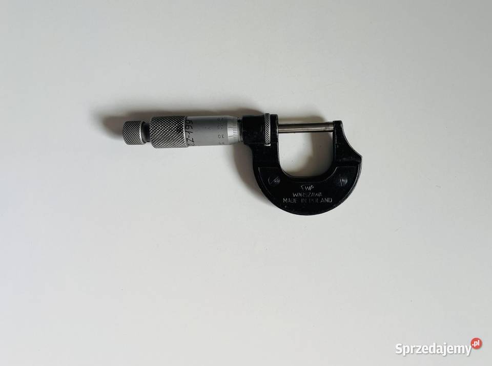 Mikrometr zewnętrzny MMZb 025 FWP Czarnożyły