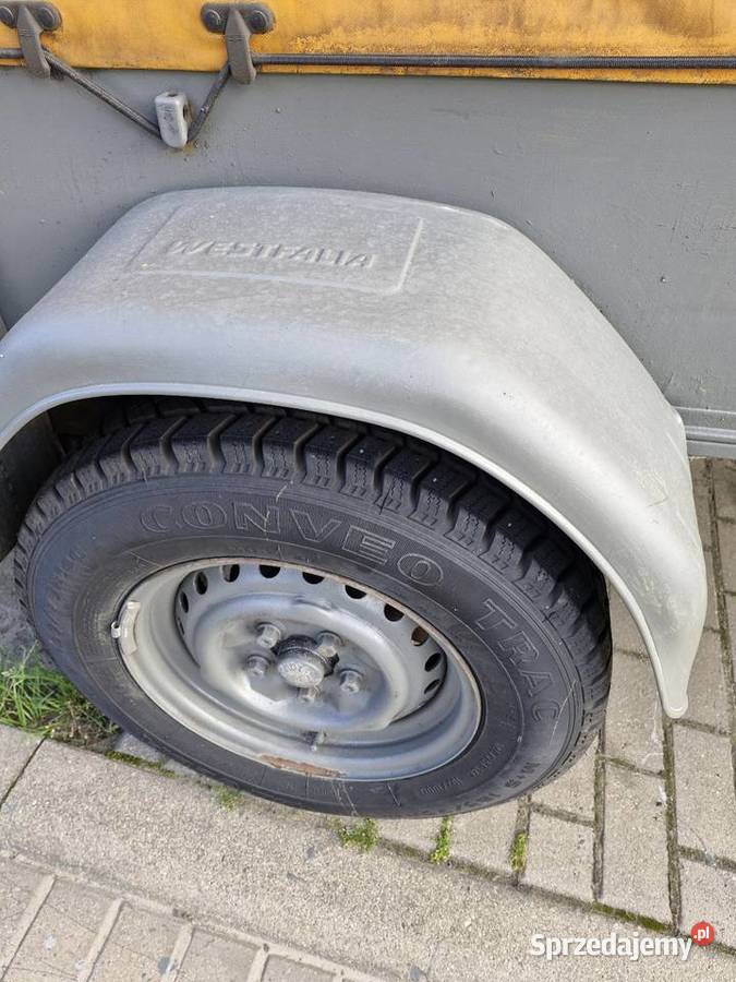 Duża przyczepa westfalia 253 x139 550kg Sławno
