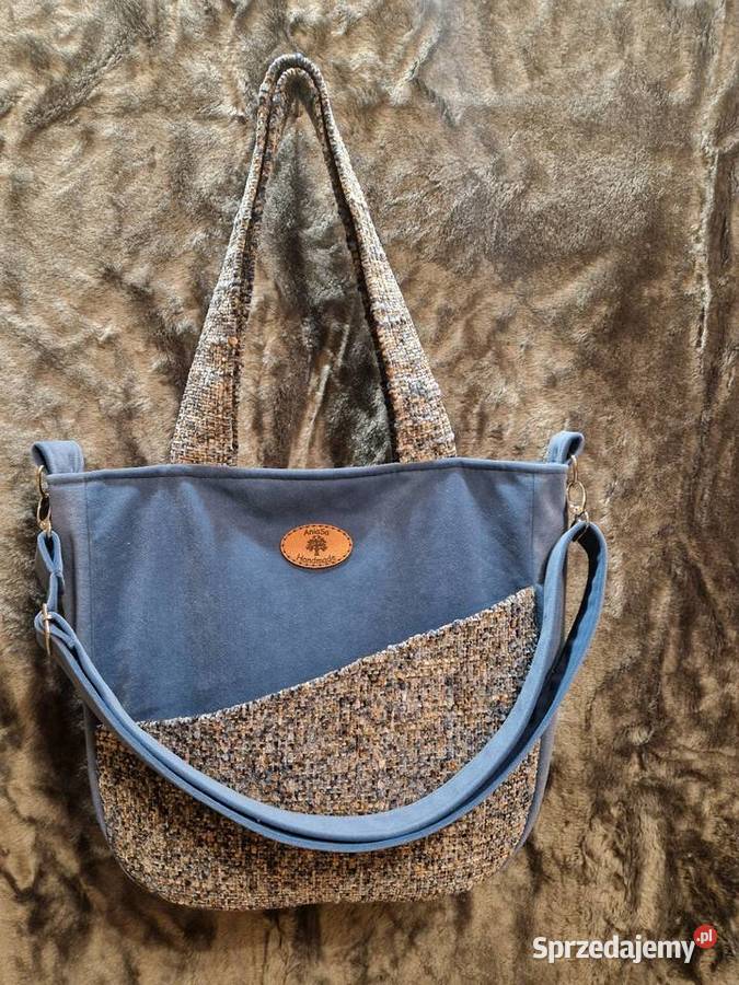 Torba na ramię handmade rękodzieło Moda i Styl