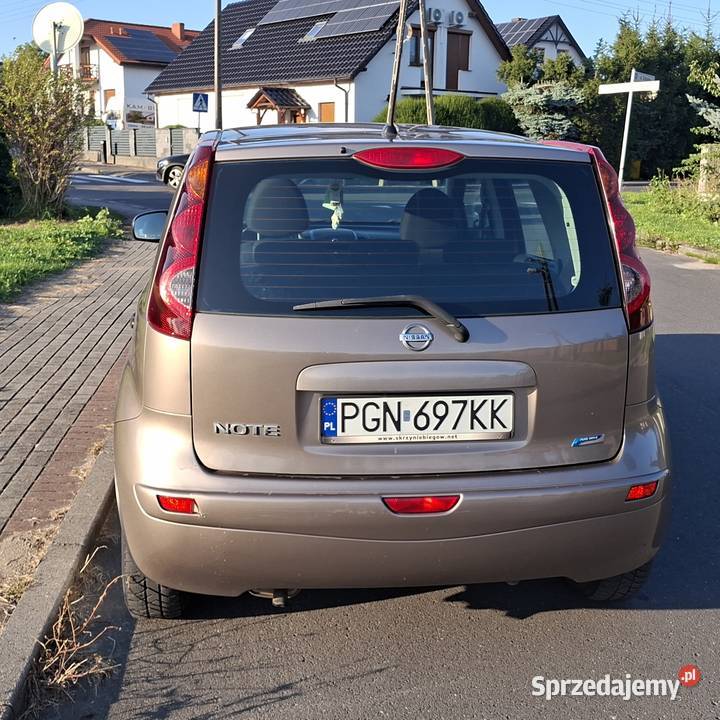 Nissan Note prywatnie ładny Witkowo